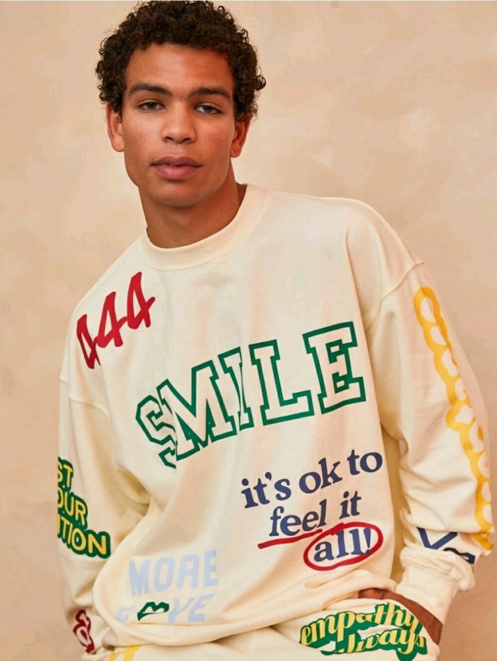 Mayfair Group The Universe Has Your Back Sweatshirt 444 777 888  S/M New